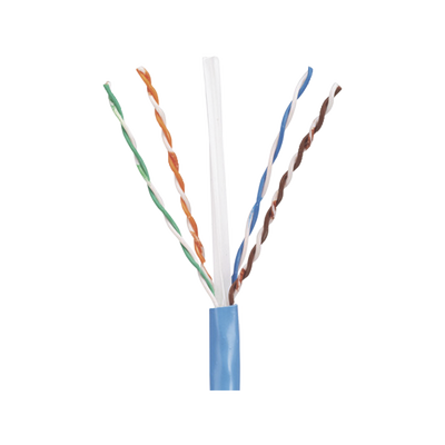 [N4-PUR5504BUY-192701] Bobina de Cable UTP 305 m. de Cobre, PanNet, Azul, Categoría 5e (24 AWG), Riser (CMR), de 4 pares