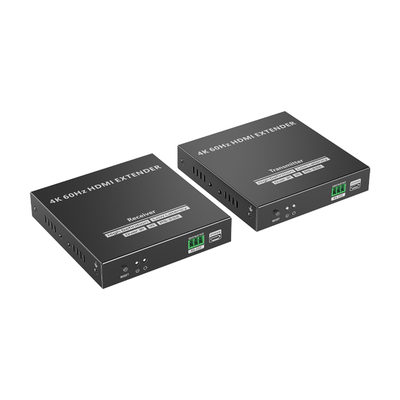 [N4-TT-582-222961] Kit Extensor HDMI para distancias de 120 metros | Soporta resolución 4K @60Hz | Cat 6, 6a y 7 | Salida Loop en el Tx para visualización local | Soporta control remoto del equi