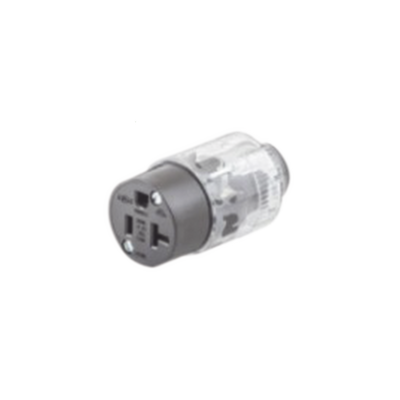 [N4-HUB-520-LC-204063] Conector Iluminado 20 A 125 V CA 2 Polos 3 Hilos (Nema 5-20R).