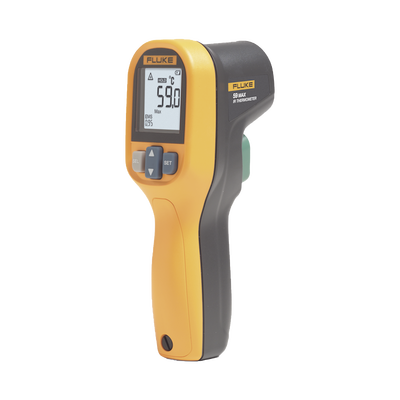 [N4-FLUKE-59MAX+ESP-203380] Termómetro IR Para Medición de Temperatura de -30ºC a 500ºC, Con Precisión +-1.5%, y Clasificación IP40