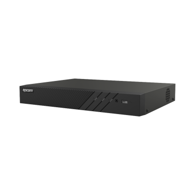 [N4-EX-8004TURBO-231395] DVR 4 Canales TURBOHD + 4 Canales IP / 8 Megapixel (4K) / Audio Bidireccional por Coaxitron / ACUSENSE / Reconocimiento Facial / 1 Bahía de Disco Duro / Salida de Video en Full HD / H.265+