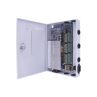 [N4-XP18DC30UD-230247] Fuente PREMIUM / 11-15 V / 18 canales / 30 A / Alta tecnología en seguridad / Doble ventilador / Hasta 1.85 Amperes por Salida / Filtro de Ruido por canal / Diseño de alta gama.