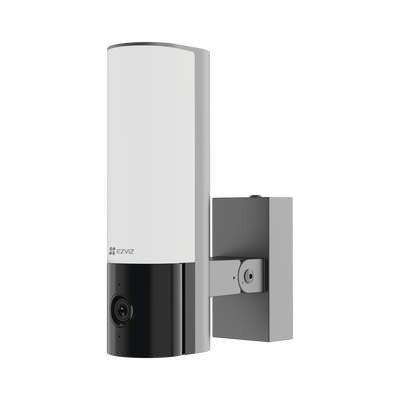 [N4-CSEL3-226576] Cámara IP 4 Megapíxel / Wi-Fi / Lampara Integrada / Audio de dos vías / Imágen Nocturna a Color / Detección Humana / Audios Personalizables / Almacena en Memoria Interna / Uso Exterior con Protección
