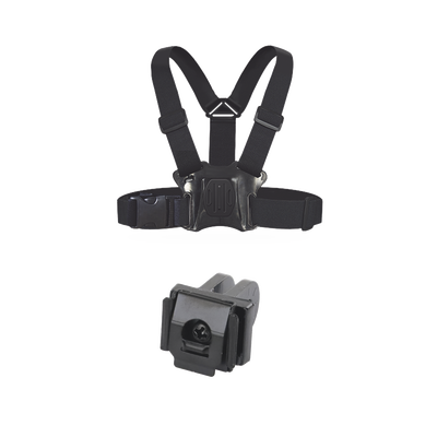 [N4-DS-MH1711-HM/K-229328] Kit de Arnes de Pecho y Adaptador para Body Cam HIKVISION / Compatible con DS-MH2311 y DS-MCW406.