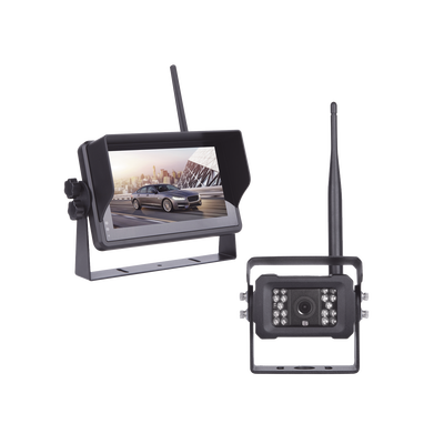 [N4-EP175J-223367] Sistema Profesional Inalámbrico de Cámara de Reversa Infrarroja y Monitor Touch de 7" para Vehículos de Trabajo y Montacargas