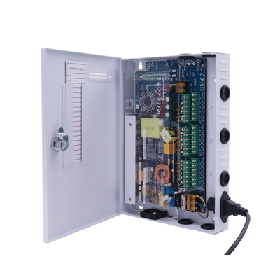 [N4-XP18DC20HD-139198] Fuente PREMIUM / 11-15 V / 18 canales / 20 A / Alta tecnología en seguridad / Doble ventilador / Hasta 1.8 Amperes por Salida / Filtro de ruido por canal / Diseño de alta gama.