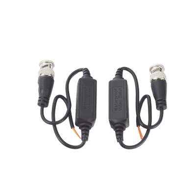 [N4-TT-101-F-TURBO-EXT-143905] Kit de Transceptores (Baluns) para EXTERIOR TurboHD Hasta 4K HD-TVI / HD-CVI / AHD / CVBS / COAXITRON / AUDIO POR COAXITRON  / Menu OSD / CONECTORES 100% COBRE / Con Cable RF Blindado. Distancia de hasta 200 m en 4K. Calidad PREMIUM