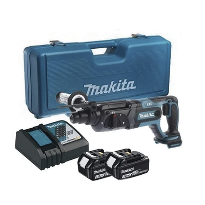 [N4-DHR241RFE-206205] Rotamartilló 18V, SDS 0-1.200 Rpm, 3 Modos de Trabajo, Incluye 2 Baterías de 3.0 Ah, Cargador y Maletín.