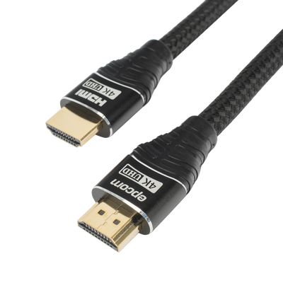 [N4-EP-RH-4K-5M-224590] Cable HDMI de 5m | Alta Definición | Longitud | Version 2.0 | Alta velocidad 18Gbps | 4K@60Hz | Conectores Chapados en Oro | Tipo Redondo