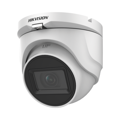 [N4-DS-2CE76H0T-ITMF(C)-176228] Turret TURBOHD 5 Megapixel / Lente 2.8 mm / 30 mts IR EXIR  / Exterior IP67 / Metal / 4 en 1 / dWDR