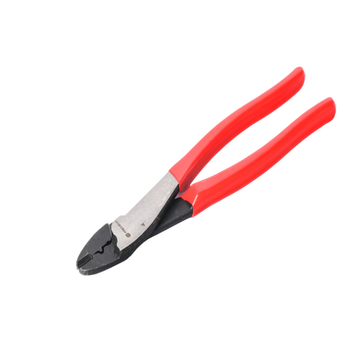 [N4-PST-H010-08-215087] Pinza de 9.5" para cortar y crimpar ( ponchar )  terminales Aislados y No aislados