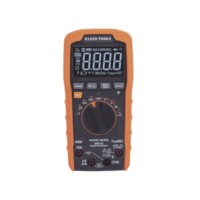 [N4-MM720-213680] Multímetro Digital de Rango Automático con TRMS 1000V Medición de Temperatura y Baja Impedancia