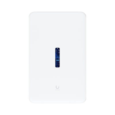 [N4-UDW-225515] UniFi Dream Wall Machine, TODO en uno: Cloud Gateway: Administre todas las aplicaciones UniFi / Switch 17 puertos GbE POE/ WiFi 6 Mu-MIMO 4x4 / almacenamiento interno 128 GB SSD (expandible con bahia)