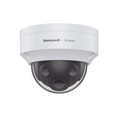 [N4-HC35W43R3-222130] Domo IP 3 Megapixel / Lente 2.8 mm / 40 mts IR /  Ultra Baja Iluminación / NDAA / ONVIF / Exterior IP66 / Antivandalico IK10 / Ultra Baja Iluminación / H.265 / PoE / Serie 35 / Honeywell Security