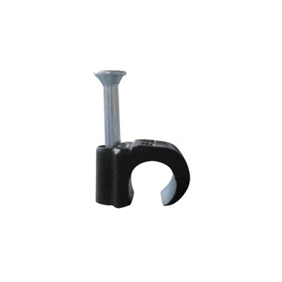 [N4-TC-710-RC-76675] Grapa reforzada para cable redondo de 7mm color negro (100pzs) (3103-00300)