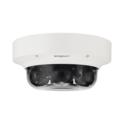 [N4-PNM-8082VT-192719] Cámara IP Multisensor 6MP ( 3 Sensores de 2MP) WDR 150 DB, Lente Motorizado 3 - 6 MM /  HPOE / IP66 / IK10 / NEMA 4X