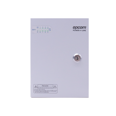 [N4-XP9DC16HD-230246] Fuente PREMIUM / 11-15 V / 9 canales / 16 A / Alta tecnología en seguridad / Doble ventilador / Hasta 1.8 Amperes por Salida / Filtro de ruido por canal / Diseño de alta gama.