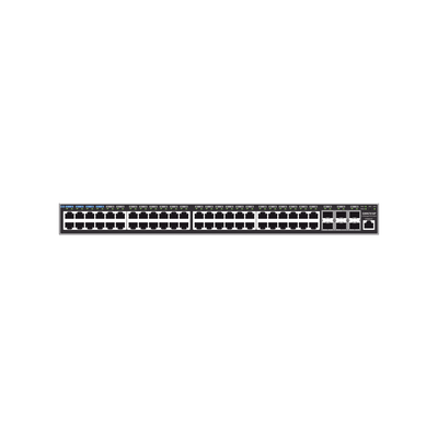 [N4-GWN7816P-228926] Switch Capa 3 PoE+ Administrable / 48 puertos 10/100/1000 Mbps + 6 Puertos SFP+ de 10 Gigabits / Hasta 740W / Compatible con GWN Cloud.
