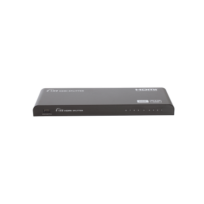 [N4-TT318HDR-V2.0-169133] Divisor (Splitter) HDMI 4K de 1 Entrada a 8 Salidas (Simultaneas) / Soporta 4K×2K / Ajuste de resoluciones EDID / HDR / HDMI 2.0 /  HDCP 2.2  / Permite mezclar pantallas en 4K y 1080P