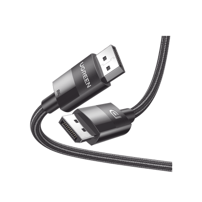 [N4-80392-228698] Cable DisplayPort 1.4 | Longitud 2m | Versión DP1.4 | 8K 7680x4320 a 60 Hz | Soporta 3D | HDR | Blindaje Interno Múltiple | Nylon Trenzado | Soporta 32.4Gbps.