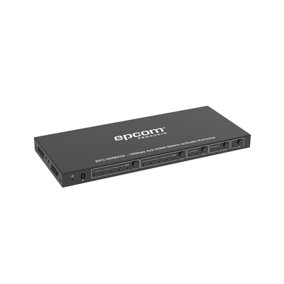 [N4-EPC-MXB42A-225944] Matricial HDMI | 4x2 | 4K2K@60Hz | HDR | YCbCr 4:4:4 | EDID Auto | Extractor de Audio | Salida de audio análoga y digitalizados | HDCP 2.2 | 18 Gbps