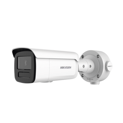 [N4-DS-2CD3T46G2-4ISY(H)-224656] Bala IP 4 Megapixel / Lente 4 mm / 90 mts IR EXIR / Anticorrosión / DARKFIGHTER / IP67 / PoE / WDR 120 dB / ONVIF / Micro SD / 4 Analíticos: AcuSense, Deteccion Facial, Conteo de Personas por Cruce y Zona