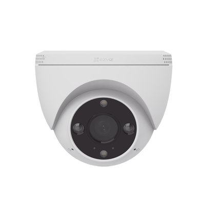[N4-CS-H4-226910] Domo IP 3 Megapíxel (2K) / Wi-Fi / Sirena y Estrobo /Audio de Dos Vías / Detección Humana y Vehiculo / Notificación Push / Audios Personalizables / Ranura Para Memoria hasta 512GB / Uso en Exterior IP67