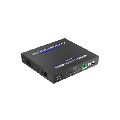 [N4-TT592RX-207972] Receptor Compatible para Kits TT592 / Resolución 4K@60Hz / Cat 5e/6 / Distancia de 100 m / IPCOLOR / Control IR /  Cero Latencia / Compatible con Switch Gigabit.