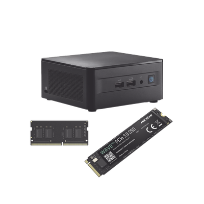 [N4-NUCASI512I16G256G-235759] ASUS NUC KIT / ESTACION DE TRABAJO / CORE I5 12VA GENERACION / RAM 16GB / SSD 256
