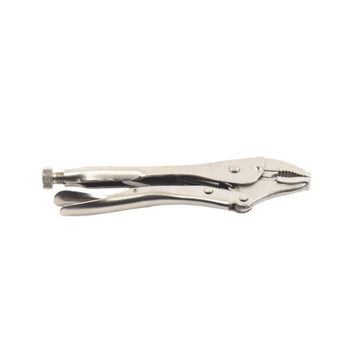 [N4-PST-H010-01-197039] Pinza Perra Ajustable de Presión de 10”. Quijada Curva con Corta Alambre. Acero CR-V