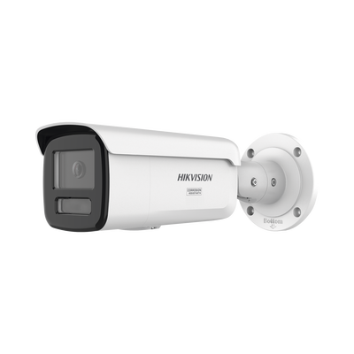 [N4-DS-2CD2T87G3-LIY-235991] [Dual Light + ColorVu 3.0 + HikAI] Bala IP 8 Megapixel / Lente 4 mm / 60 mts IR + Luz Blanca / Exterior IP67 / WDR 130 dB / ACUSENSE 3.0 / Metal / NEMA 4X / ACUSEARCH