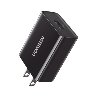 [N4-60495-215210] Cargador de 18W | 1 Puerto USB-A | Carga Rápida | QC3.0/ QC2.0 /QC1.0 AFC, FCP, BC1.2| Tamaño Compacto | UL, PSE, FCC, CE | Protección Múltiple.