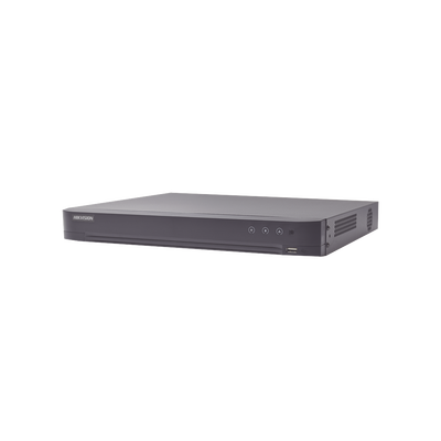 [N4-IDS-7204HUHI-M1/A/XT-233255] DVR 4 Canales TURBOHD + 4 Canales IP / 8 Megapixel (4K) / Audio de dos vías por Coaxitron / ACUSENSE / Reconocimiento Facial / 1 Bahía de Disco Duro / Salida de Video en 4K / H.265+