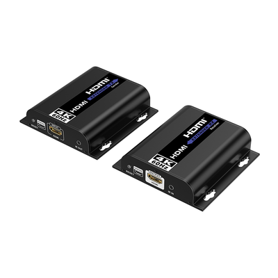 [N4-TT6834K-233395] Kit extensor para distancias de hasta 200 metros | Resolución 4K @60Hz | Cat 6 | Conexión uno a uno y uno a muchos hasta 120 mts | Compatible con Switch gigabit | Control IR