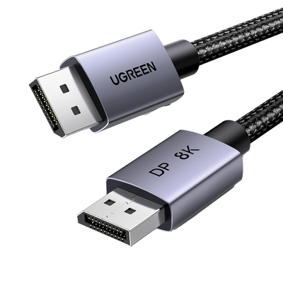 [N4-25906-230046] Cable DisplayPort 1.4 | 3 metros | Resolución 8K@60Hz | Blindaje interno Múltiple | 3D/HDR+/HDCP | 32.4 Gbps | FreeSync G-Sync | Certificado VESA | Núcleo de Cobre Estañado | Malla de Nylon | Carcasa de Aluminio.