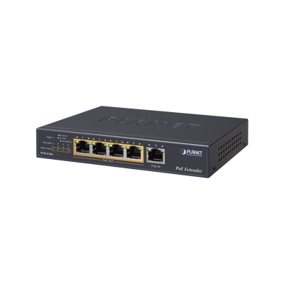 [N4-POE-E304-161445] Extensor Ultra PoE de 65 Watts Con 4 Puertos Gigabit de Salida 802.3 af/at