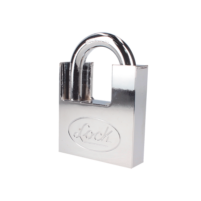 [N4-SYS-L22-A70-DCSB-214539] Candado de acero con Guarda Anti Palanca/ Acabado en Cromo Satinado / Doble Cerrojo / Medida 70 mm/ Nivel de seguridad 7/ 4 Llaves Abloy.