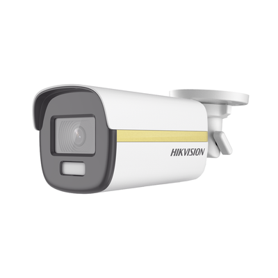 [N4-DS-2CE12UF3T-E-196377] [ColorVu] Bala TURBOHD 4K / Imagen a Color 24/7 / Lente 3.6 mm / METAL / Luz Blanca 40 mts / Exterior IP67 /  WDR 130 dB