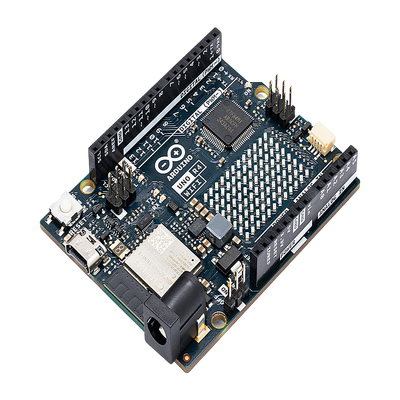 [N4-ABX-00087-231426] ARDUINO UNO REV4 WIFI, Retrocompatible con la UNO R3, la Arduino UNO R4 WiFi incluye una matriz LED 12x8 para interfaz mejorada y destaca por su conectividad y mayor potencia de procesamiento