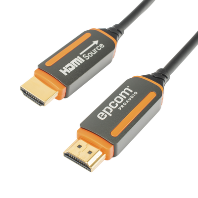 [N4-EP-FOH-4K-20M-224598] Cable HDMI de Fibra Óptica de 20m | Alta Definición | Version 2.0 | Alta velocidad 18Gbps | 4K@60Hz | HDCP 2.2 | Resistente a EMI y RFI