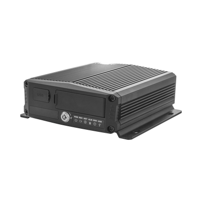 [N4-XMR406NAHD-231034] DVR Móvil / Multiplataforma / 4 Canales AHD + 2 canales IP/ Almacenamiento en Memoria Micro SD / H.265 / Chip IA Embebido / Soporta 4G / GPS