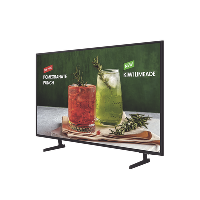 [N4-BE65DH-232308] Television LED Profesional de 65" / UHD 4K (3840x2160p) / Entradas de Video HDMI, Bocinas Integradas de 10 W. Compatible VESA