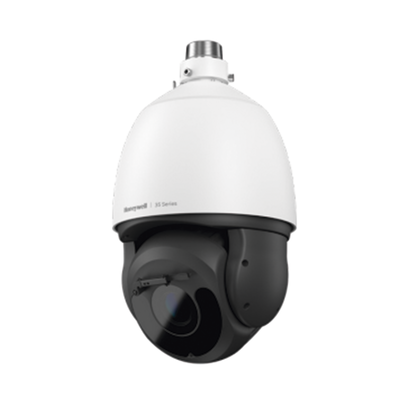 [N4-HC35WZ5R30W-215378] PTZ IP 5 Megapixel / 30X Zoom / 200 mts IR / H.265 / IA (Filtro de Humanos y Vehiculos) / Merodeo / PoE++ / Exterior IP67 / IK10 / ONVIF / NDAA / Serie 35 / 256 GB microSD / Audio E/S / Alarma E/S / Wiper / Honeywell Security