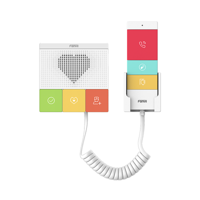[N4-Y501Y-226655] Intercomunicador SIP para Hospital/Asilos, 6 botones, antibacterial, 1 Relevador integrado