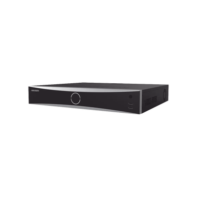 [N4-IDS-7716NXI-M4/16P/X-224128] NVR 32 Megapixel (8K) / Reconocimiento Facial (Base de Datos) / 16 Canales IP / 4 Bahías de Disco Duro / 16 Puertos PoE+ / HDMI en 8K / ACUSENSE / Soporta POS / AcuSearch