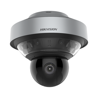 [N4-DS-2DP8A440IXG-LF/832(F0)(B)-231944] PanoVu Series / 1 PTZ 40X Zoom (4 Megapixel) + 8 Lentes 2.8 mm (360° / 32 Megapixel) / Posicionamiento 3D / Autoseguimiento 3.0 / Deep Learning / IP67 / IK10 / WDR 120 dB / Micro SD