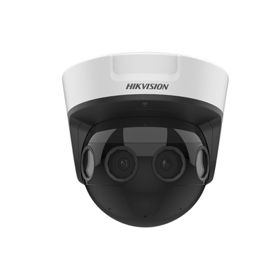 [N4-DS-2CD6944G0-IHS(C)-228362] PanoVu Series / Vista Panorámica 180° / 16 Megapixel en Total / 4 Lentes 2.8 mm (4 Lentes 4 Megapixel) / 20 mts IR / Exterior IP67 / IK10 / 12 Vcc / PoE+ / Micro SD