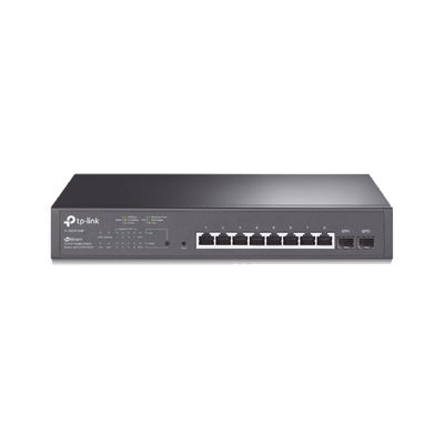 [N4-TL-SG2210MP-190883] Switch PoE JetStream SDN Administrable 8 puertos 10/100/1000 Mbps + 2 puertos SFP, 8 puertos PoE, 150W, administración centralizada OMADA SDN