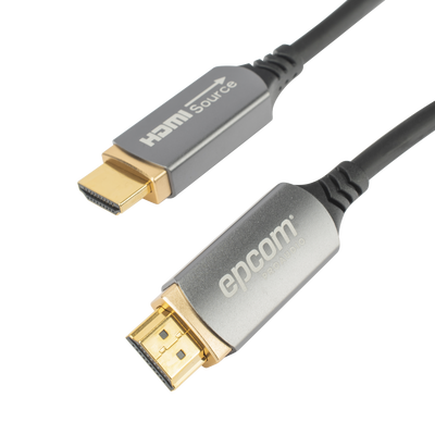 [N4-EP-FOH-8K-10M-224600] Cable HDMI de Fibra Óptica de 10m | Alta Definición | Version 2.1 | Alta velocidad 18Gbps | 8K@60Hz | HDCP 2.2 | Resistente a EMI y RFI