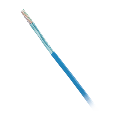 [N4-PFL6004BU-G-189149] Bobina de Cable Blindado F/UTP de 4 Pares, Cat6, LSZH (Libre de Gases Tóxicos), Color Azul, 305m